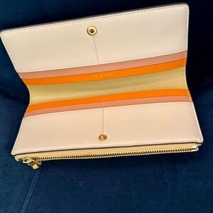 NWOT! Tory Burch Colorblock Slim Wallet